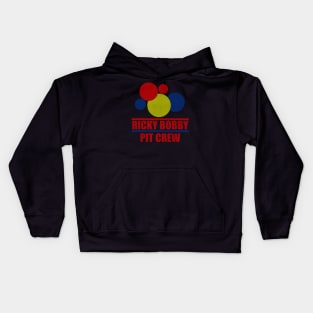 Pit crew ricky bobby Kids Hoodie